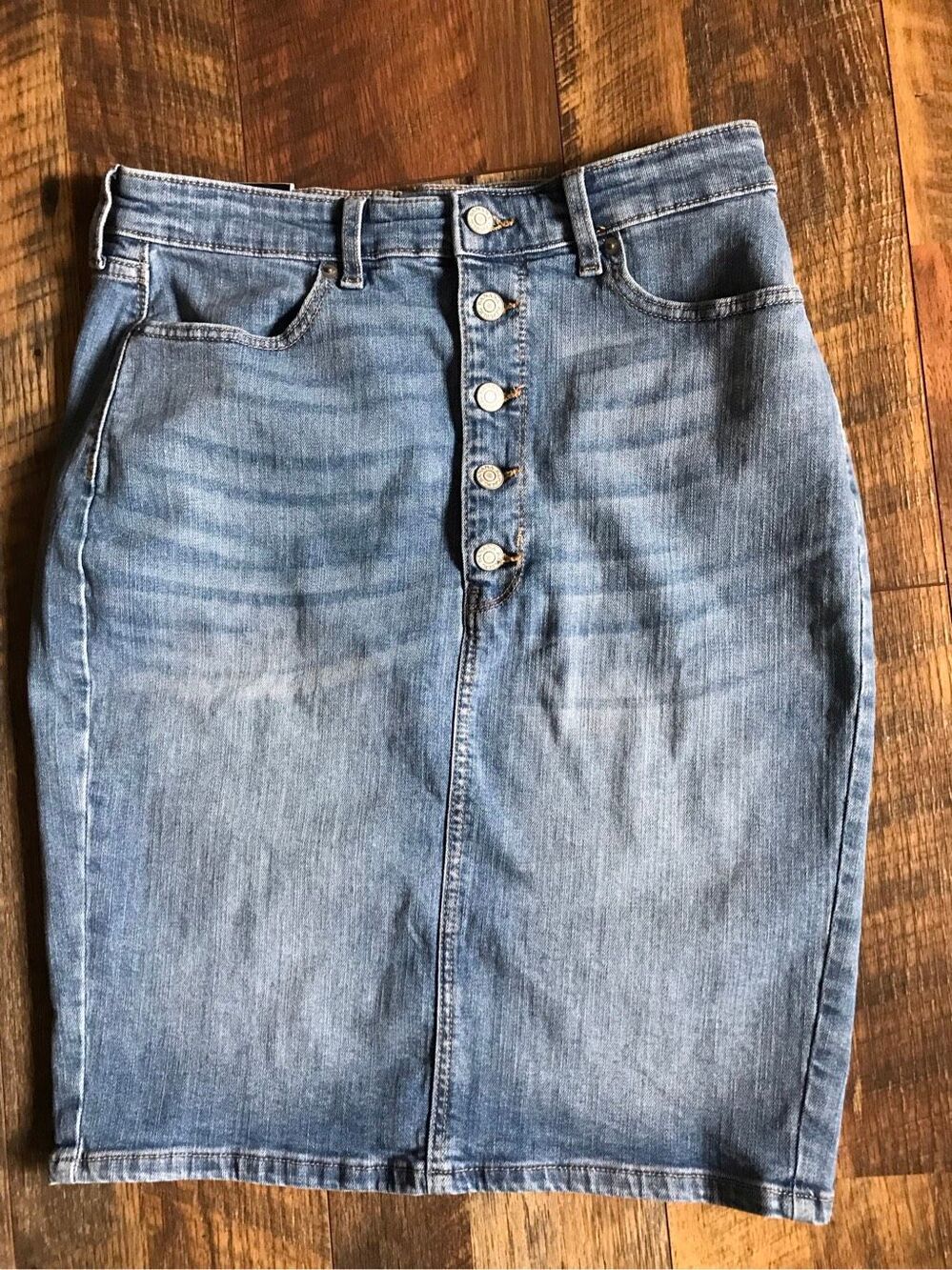 Banana Republic SZ 8 tall jean skirt Denim New with tags